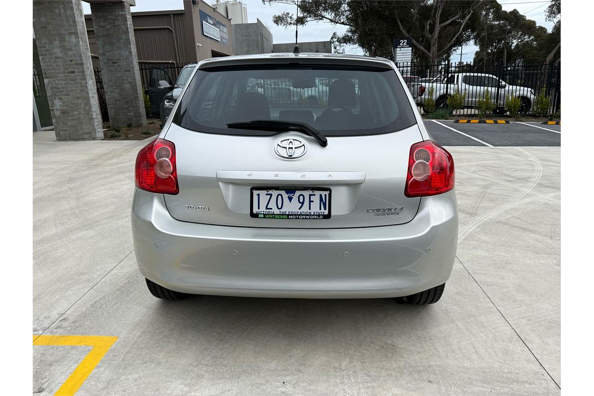2009 Toyota Corolla Ascent ZRE152R