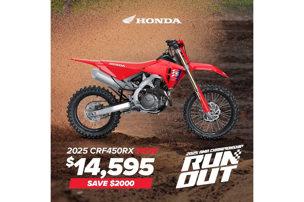 2025 Honda CRF450RX