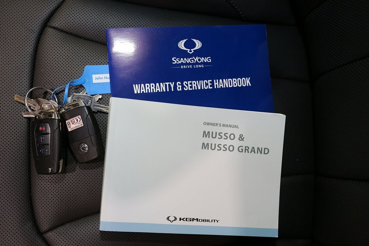 2023 SsangYong Musso Ultimate Luxury Q261 4X4