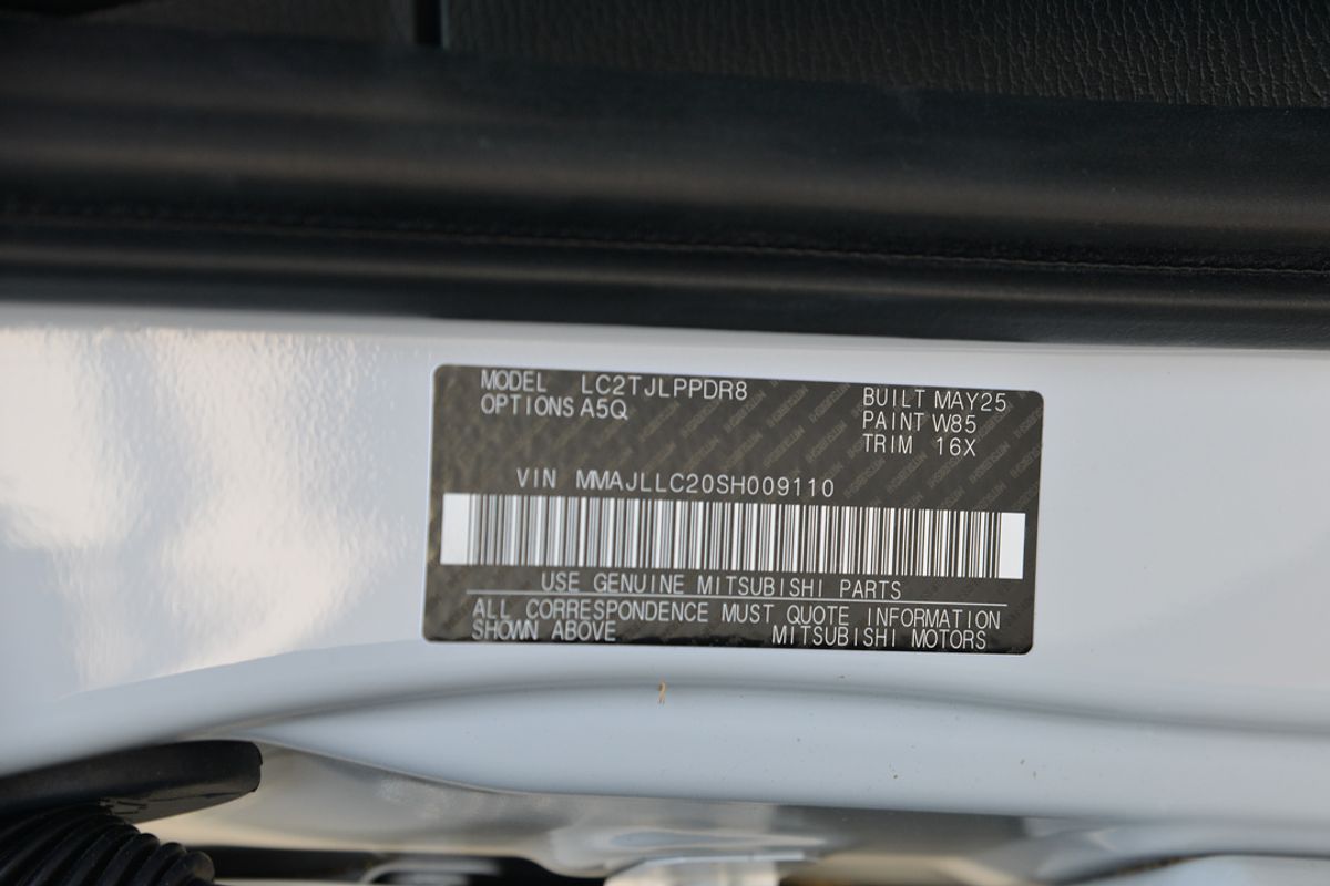 2025 Mitsubishi Triton GSR MV 4X4