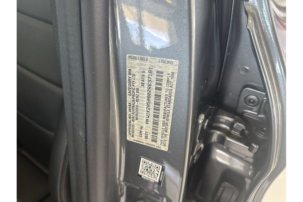 2021 Mercedes-Benz C-Class C200 W205