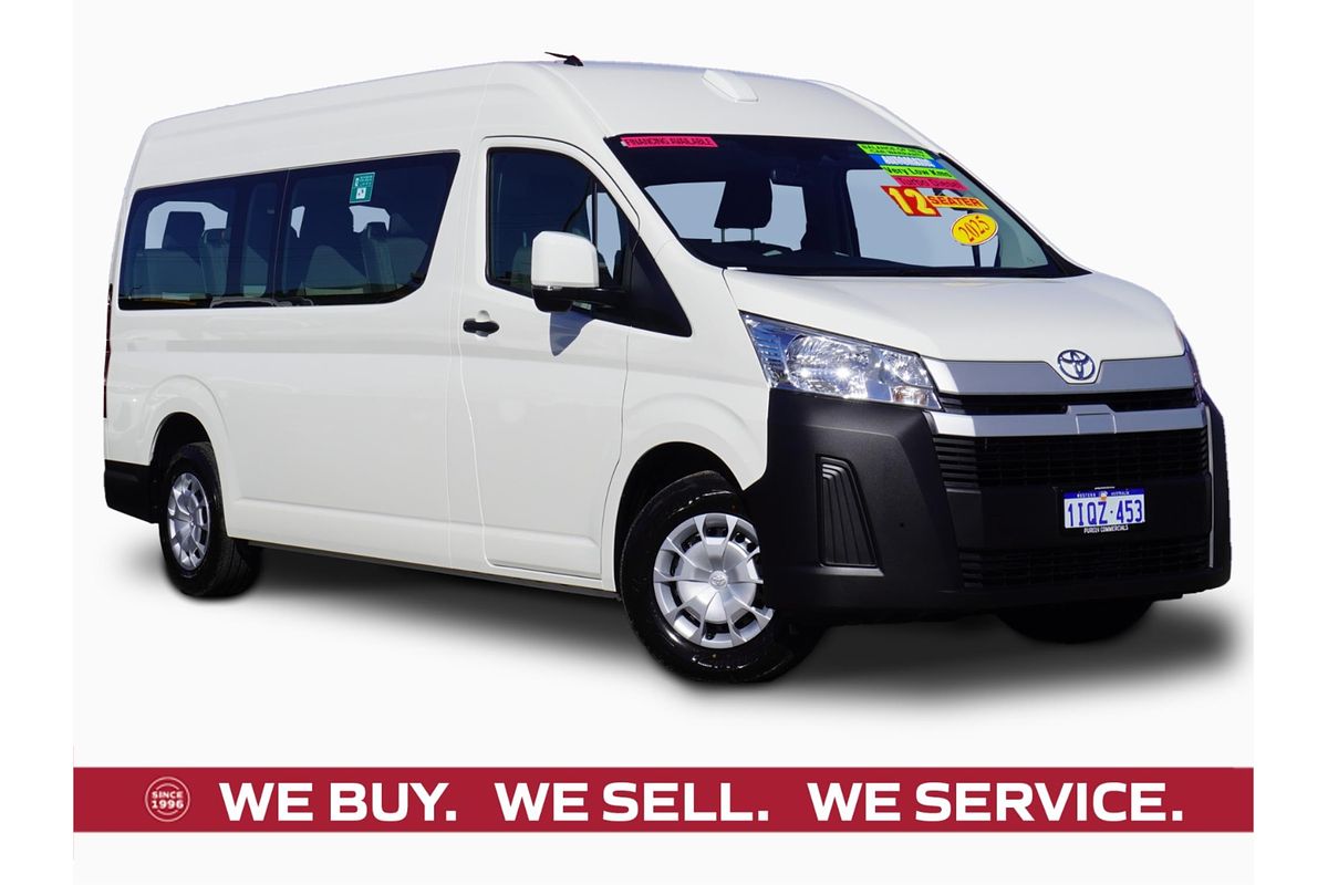 2025 Toyota Hiace Commuter GDH322R ELWB High Roof