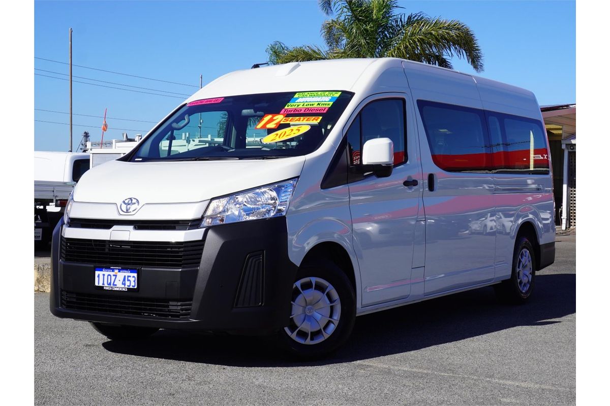 2025 Toyota Hiace Commuter GDH322R ELWB High Roof