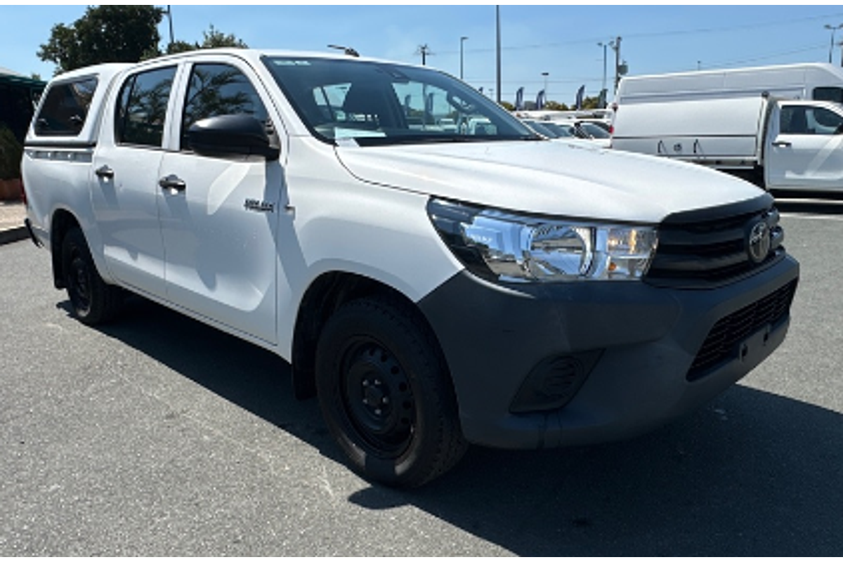 2021 Toyota Hilux Workmate TGN121R Rear Wheel Drive