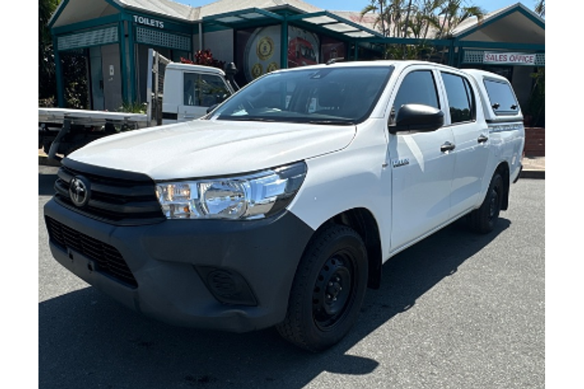 2021 Toyota Hilux Workmate TGN121R Rear Wheel Drive