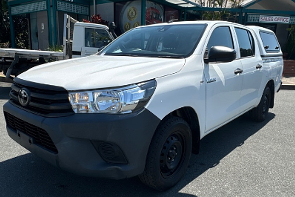 2021 Toyota Hilux Workmate TGN121R Rear Wheel Drive