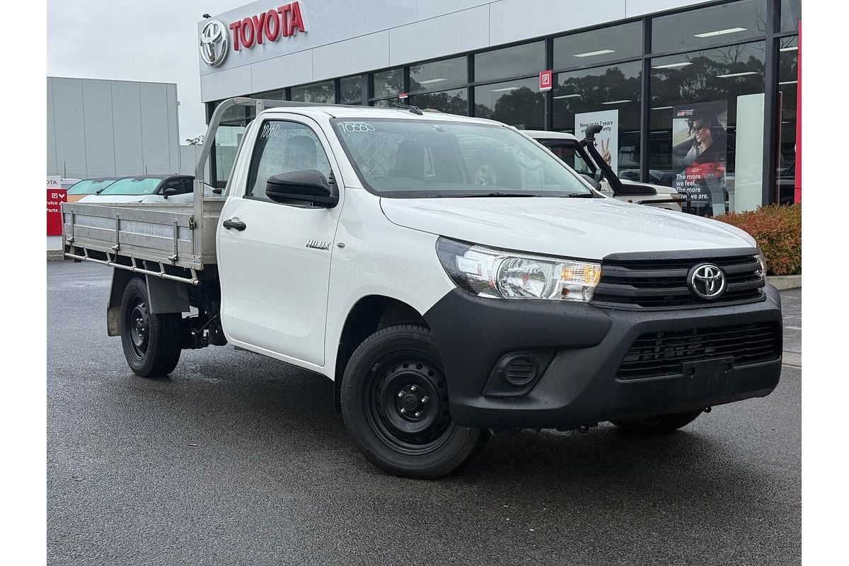 2018 Toyota Hilux Workmate TGN121R Rear Wheel Drive