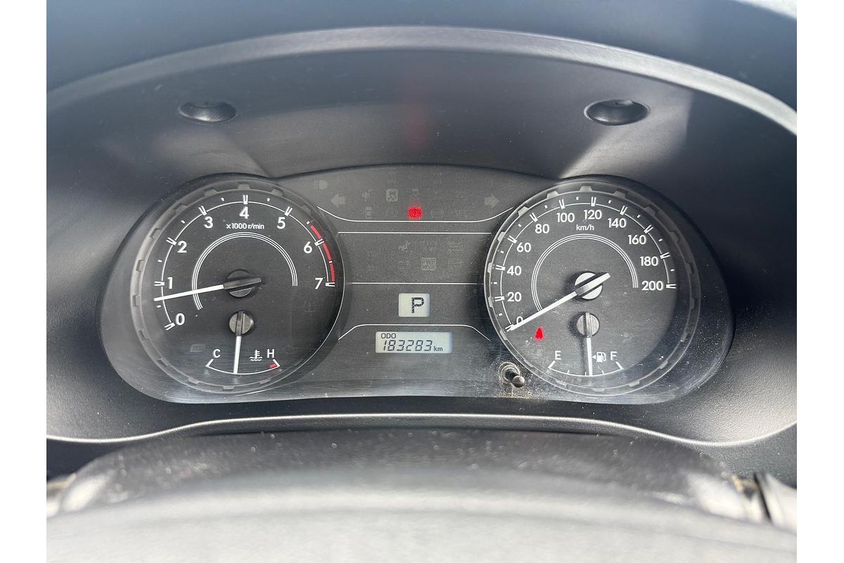 2018 Toyota Hilux Workmate TGN121R Rear Wheel Drive
