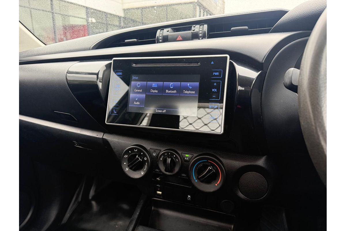 2018 Toyota Hilux Workmate TGN121R Rear Wheel Drive