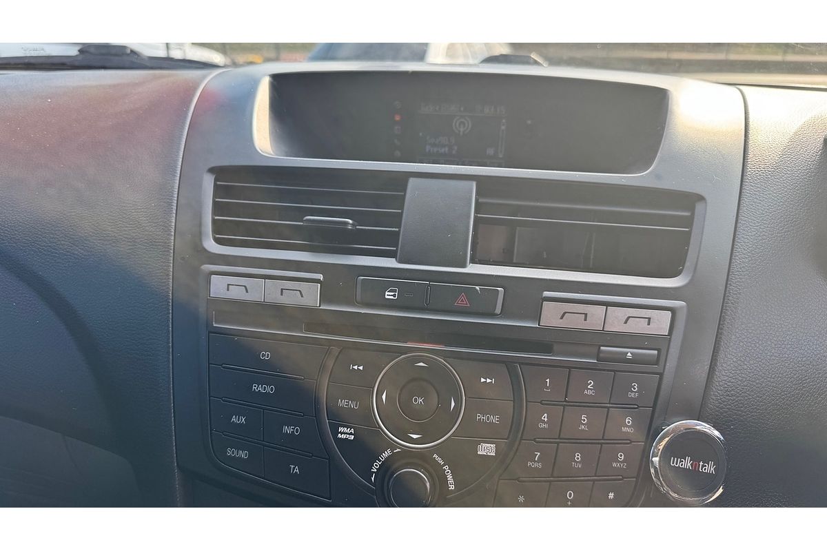 2016 Mazda BT-50 XT Hi-Rider UR Rear Wheel Drive