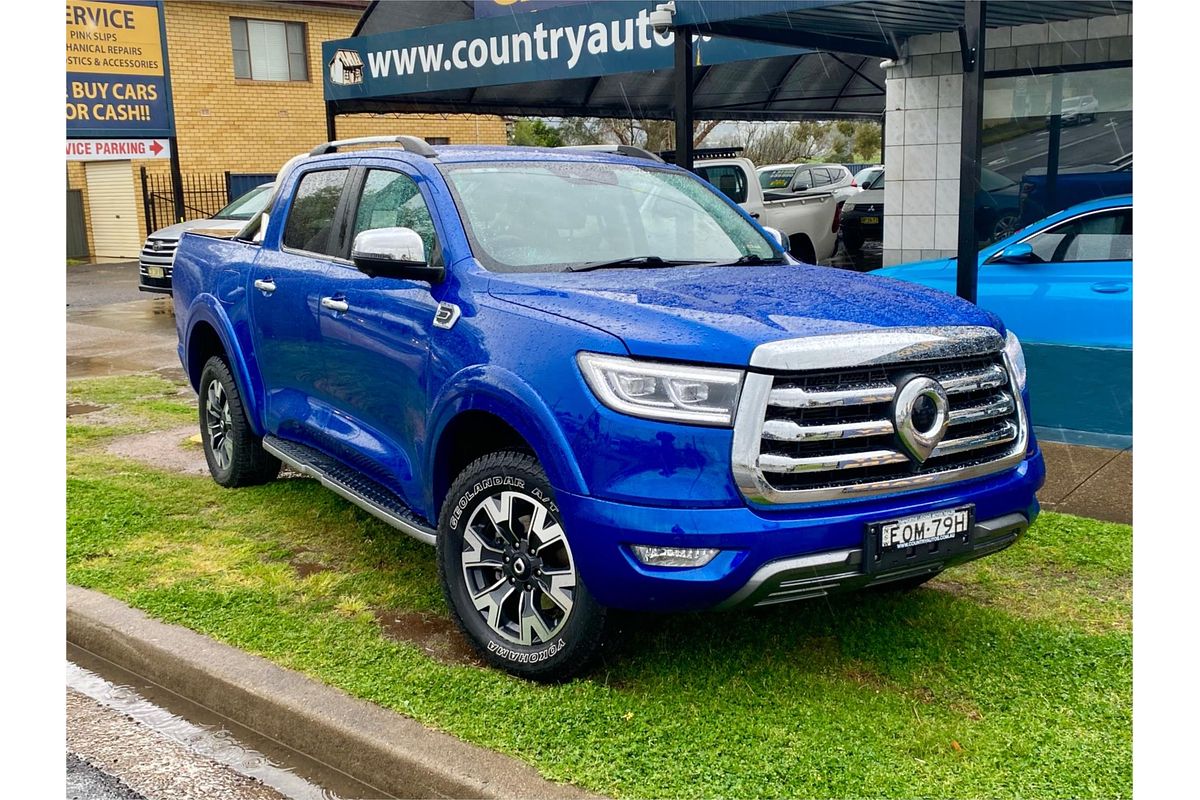 2021 GWM Ute Cannon-X NPW 4X4