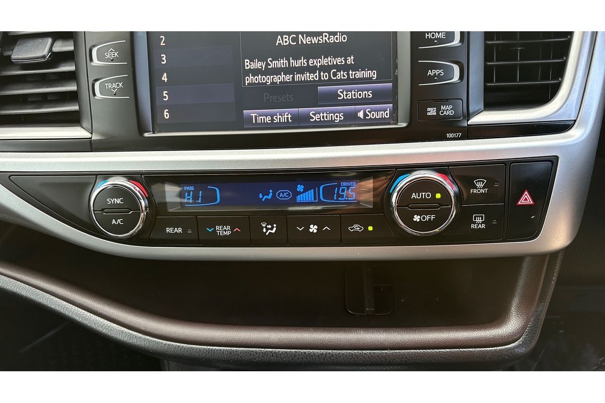 2017 Toyota Kluger GXL GSU55R