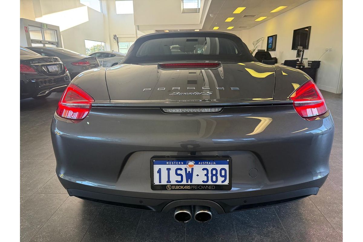 2015 Porsche Boxster S 981