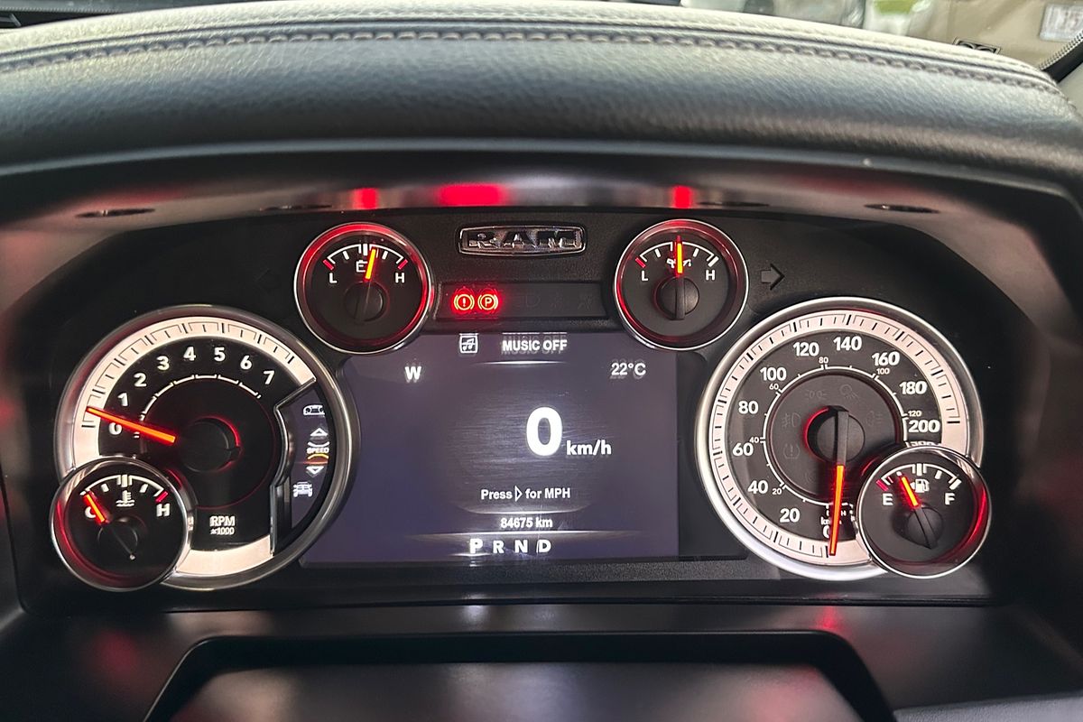 2018 RAM 1500 1500 LARAMIE (4x4) 885KG MY18  SWB