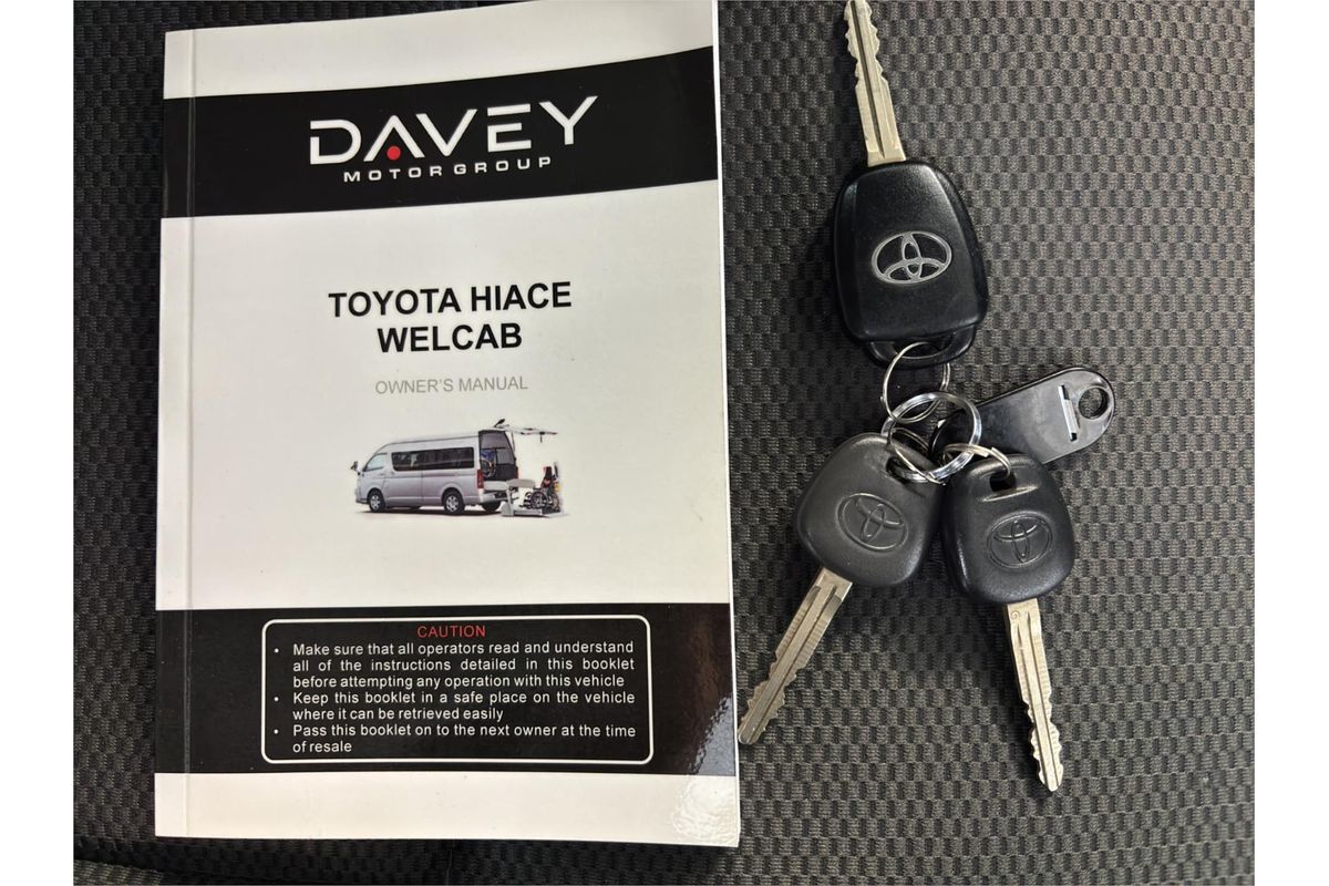 2013 Toyota Hiace Welcab