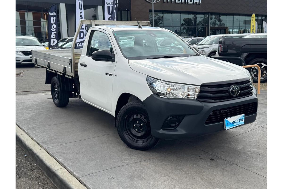 2019 Toyota Hilux Workmate TGN121R Rear Wheel Drive