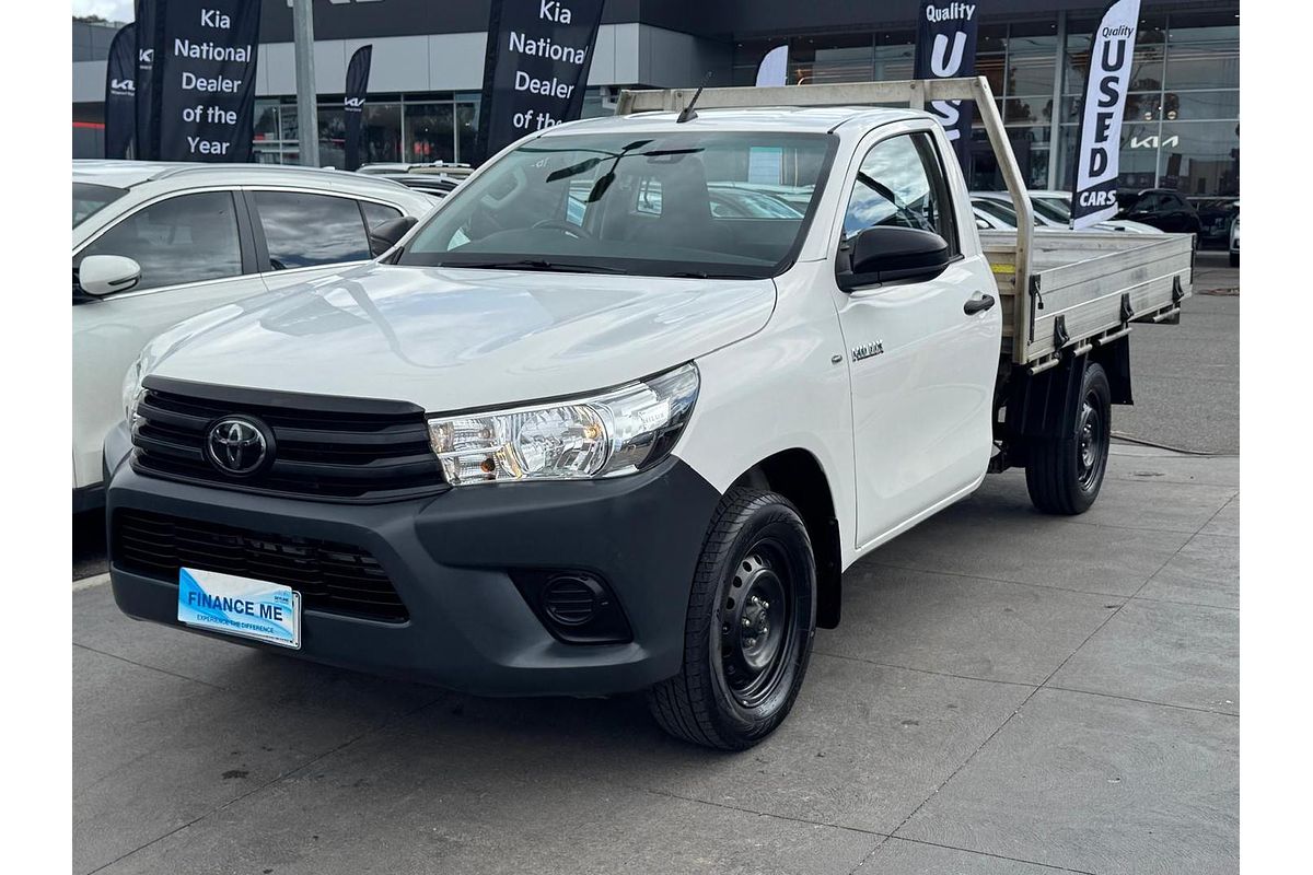 2019 Toyota Hilux Workmate TGN121R Rear Wheel Drive