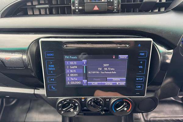 2019 Toyota Hilux Workmate TGN121R Rear Wheel Drive