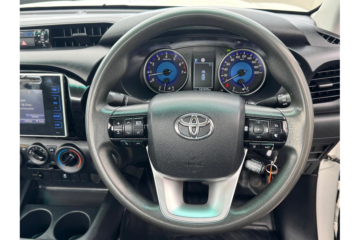 2019 Toyota Hilux Workmate TGN121R Rear Wheel Drive