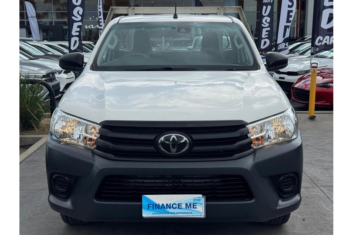 2019 Toyota Hilux Workmate TGN121R Rear Wheel Drive