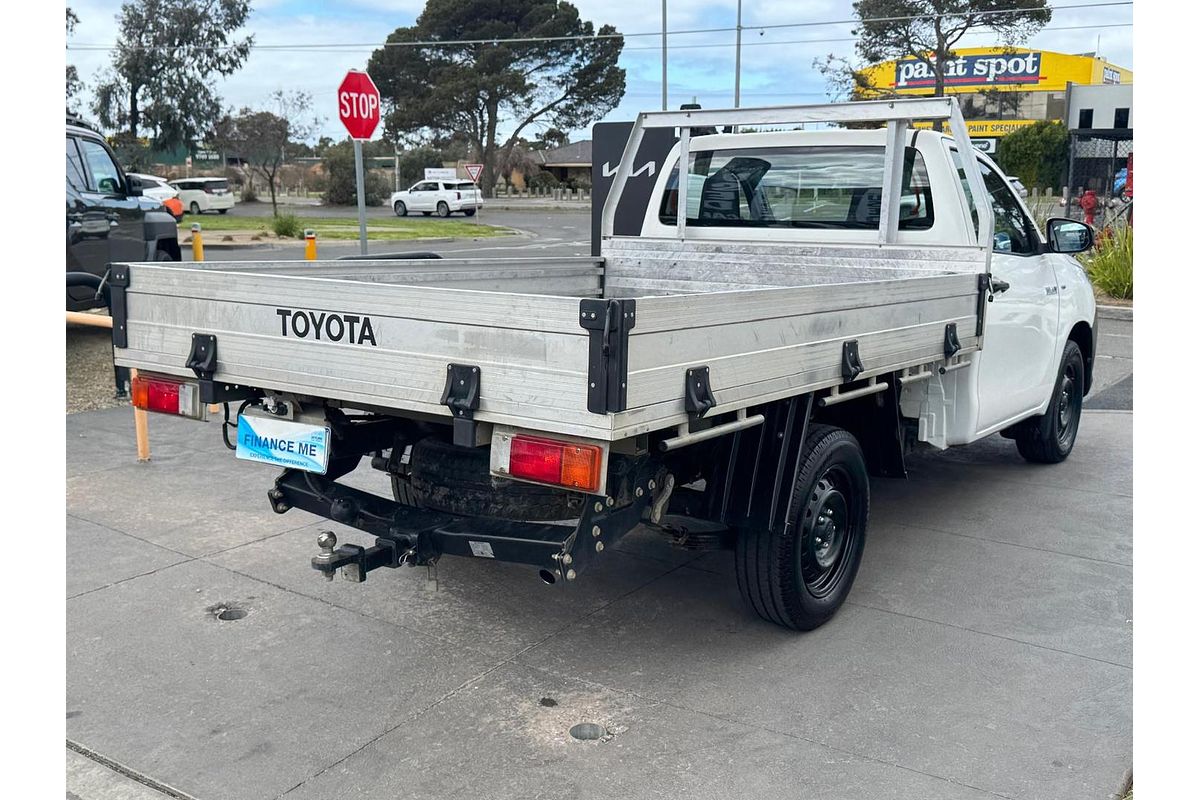 2019 Toyota Hilux Workmate TGN121R Rear Wheel Drive
