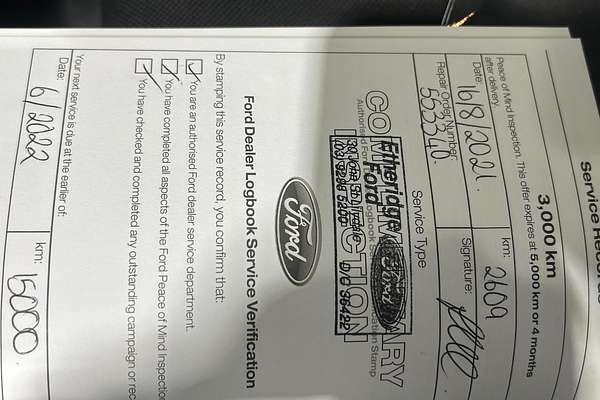 2021 Ford Ranger XL Hi-Rider PX MkIII Rear Wheel Drive 2.2L