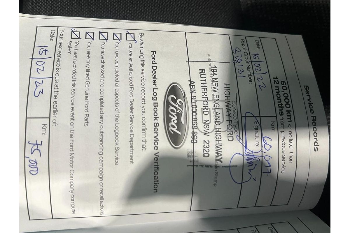2018 Ford Ranger XL PX MkIII 4X4 3.2L