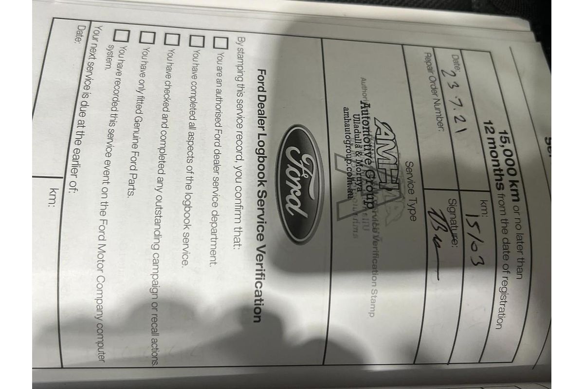 2020 Ford Ranger XLS PX MkIII 4X4 3.2L