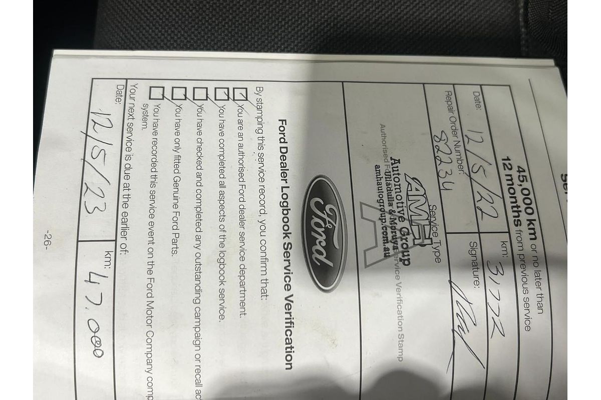 2020 Ford Ranger XLS PX MkIII 4X4 3.2L