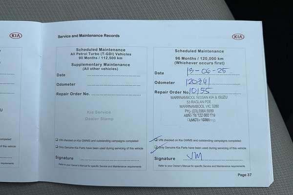 2016 Kia Carnival S YP