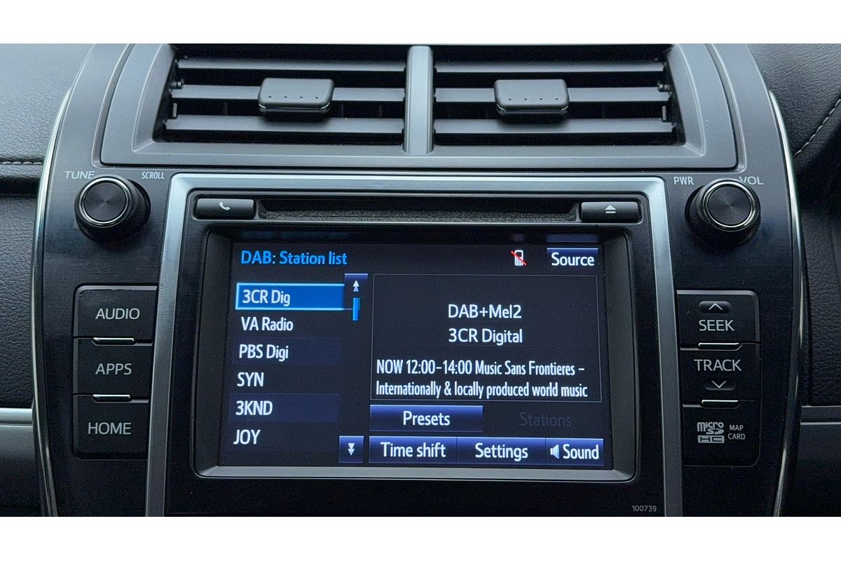 2017 Toyota Camry Altise ASV50R