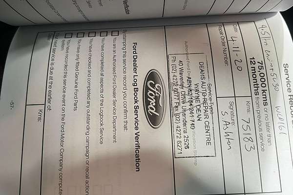 2017 Ford Ranger XLS PX MkII 4X4 3.2L