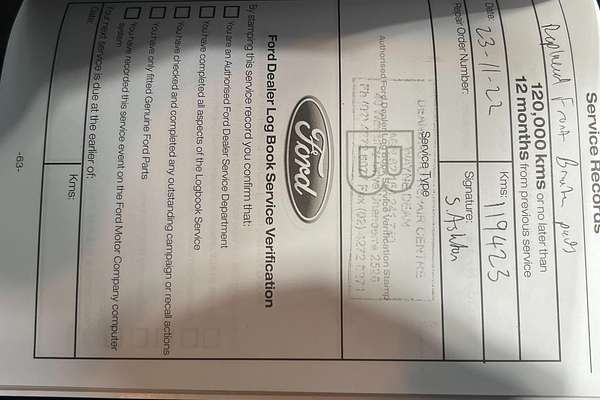 2017 Ford Ranger XLS PX MkII 4X4 3.2L