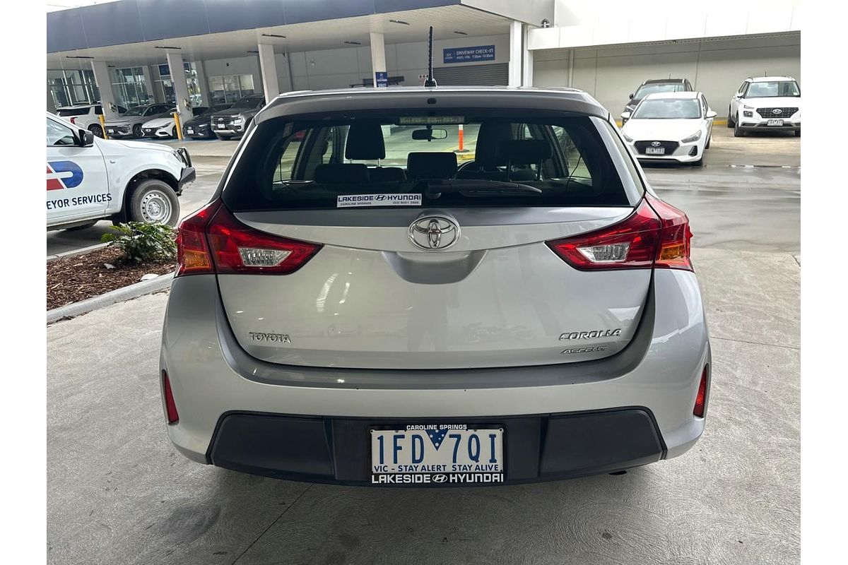 2015 Toyota Corolla Ascent ZRE182R