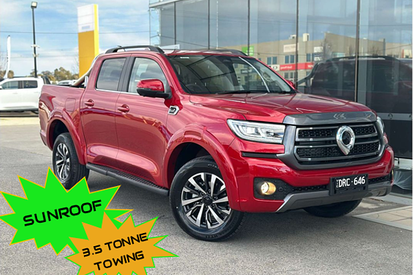 2025 GWM Cannon Ultra NPW 4X4