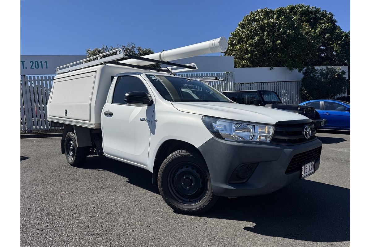 2018 Toyota Hilux Workmate TGN121R Rear Wheel Drive
