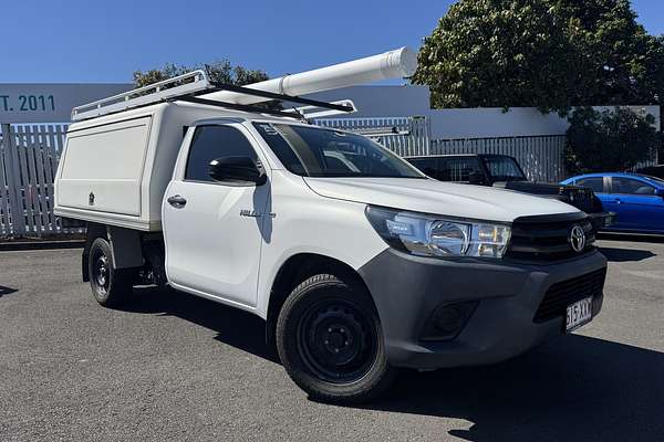 2018 Toyota Hilux Workmate TGN121R Rear Wheel Drive