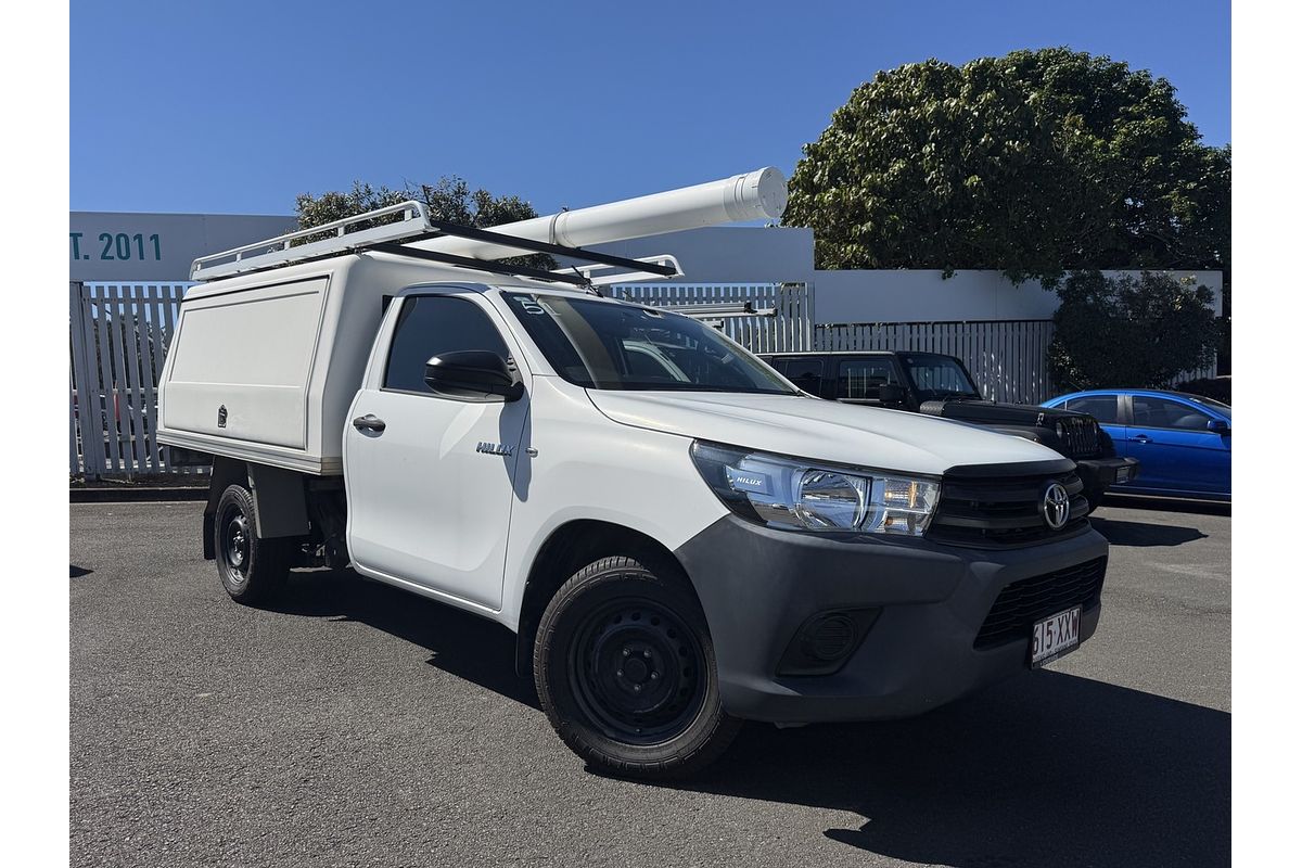 2018 Toyota Hilux Workmate TGN121R Rear Wheel Drive