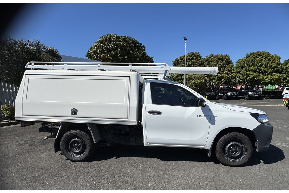 2018 Toyota Hilux Workmate TGN121R Rear Wheel Drive