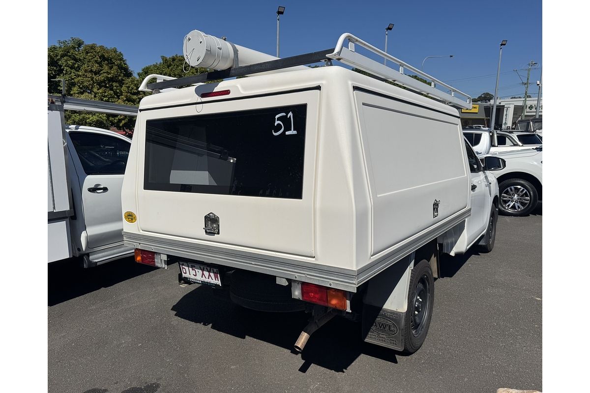2018 Toyota Hilux Workmate TGN121R Rear Wheel Drive