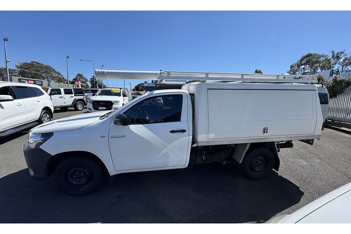 2018 Toyota Hilux Workmate TGN121R Rear Wheel Drive