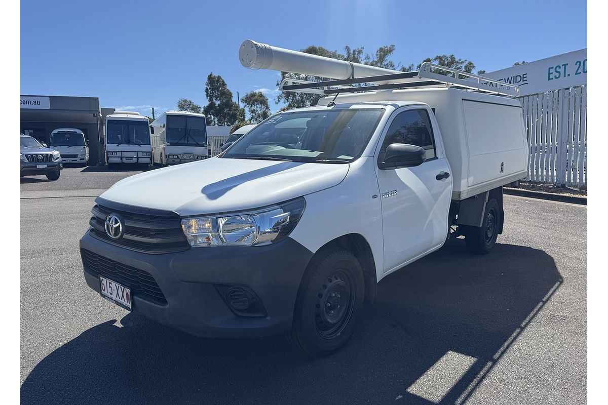 2018 Toyota Hilux Workmate TGN121R Rear Wheel Drive