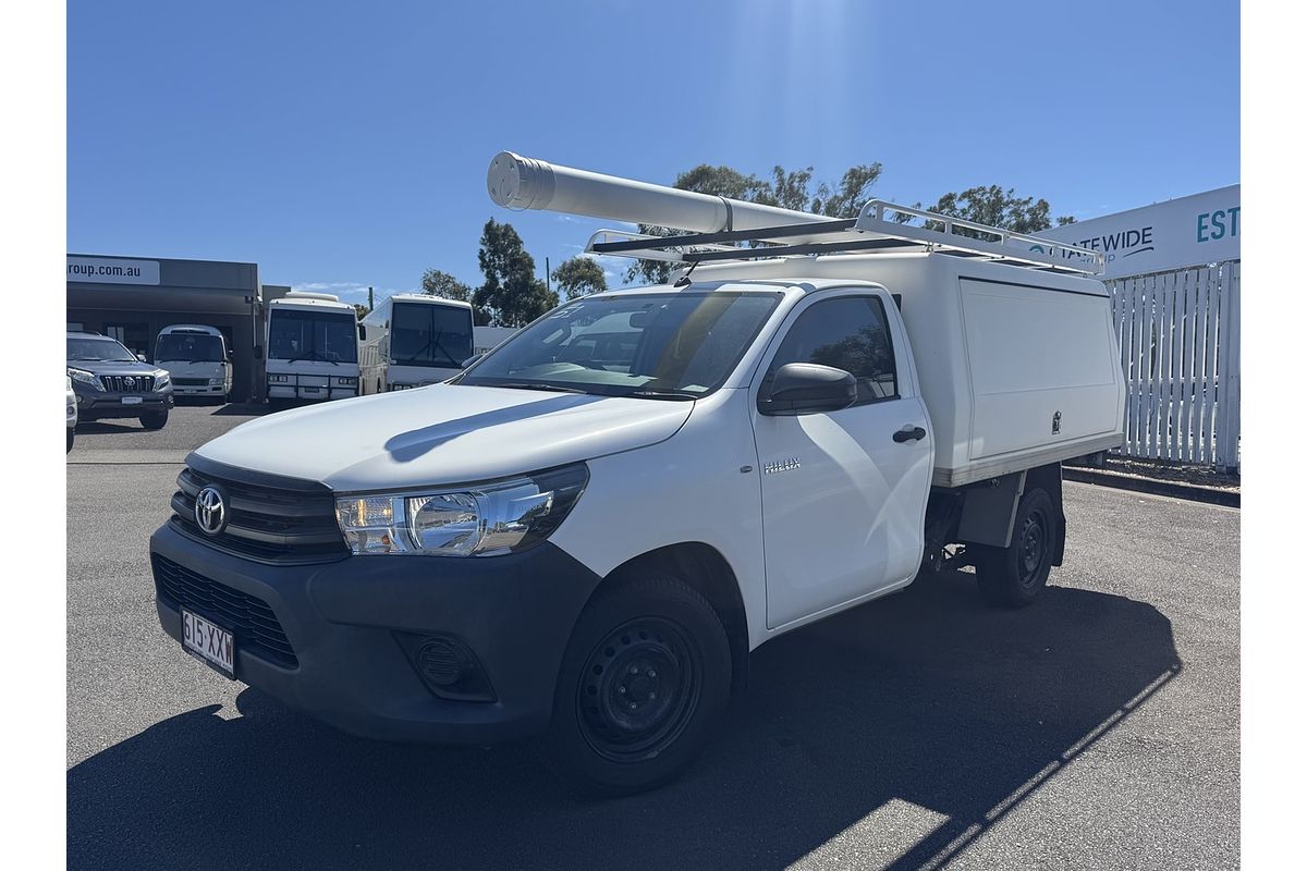 2018 Toyota Hilux Workmate TGN121R Rear Wheel Drive