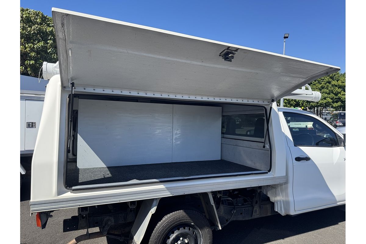 2018 Toyota Hilux Workmate TGN121R Rear Wheel Drive