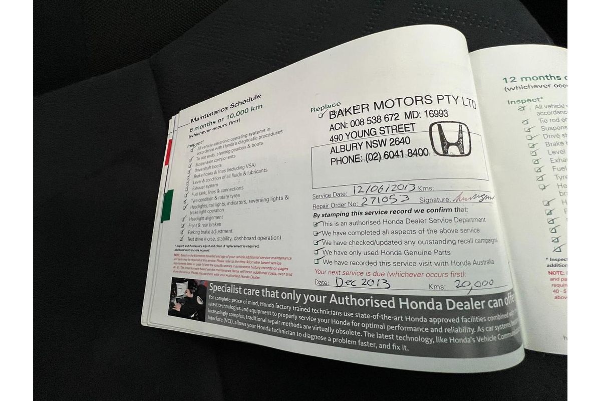 2012 Honda Civic VTi-S 9th Gen