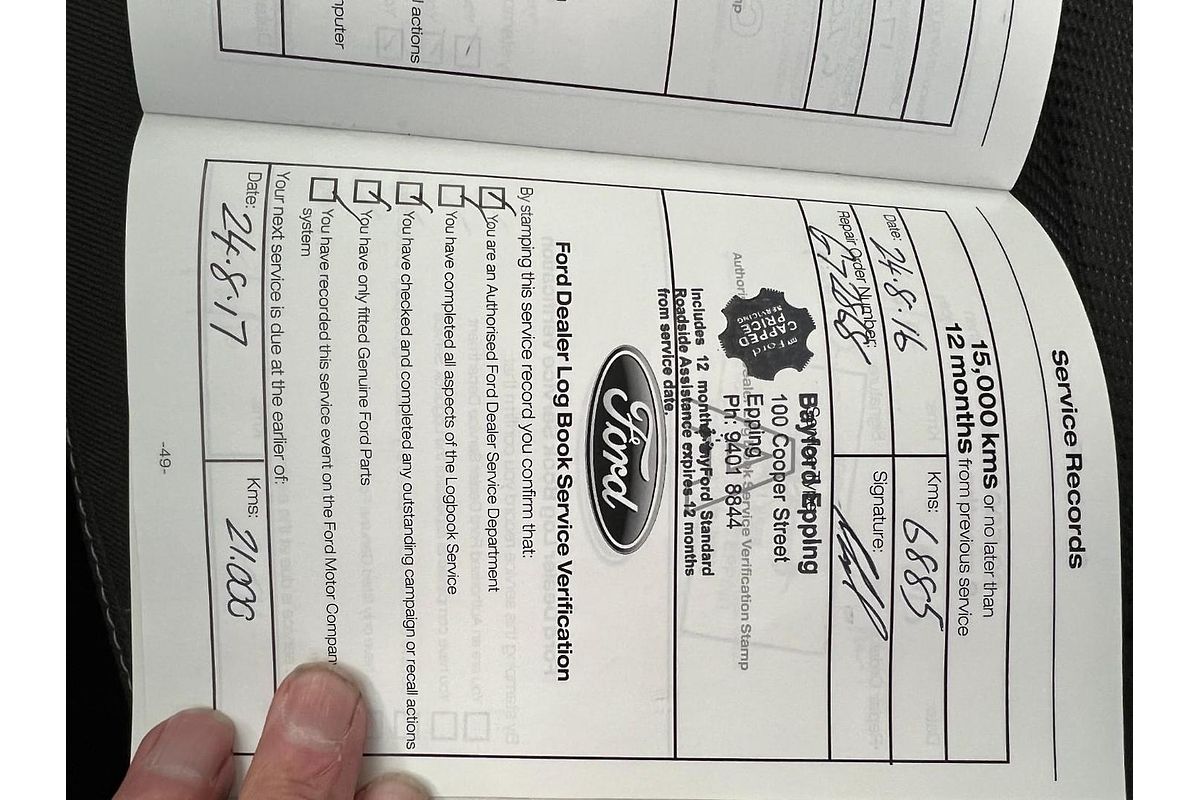 2015 Ford Kuga Ambiente TF MkII