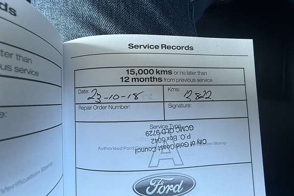 2017 Ford Ranger XL Hi-Rider PX MkII Rear Wheel Drive 2.2L
