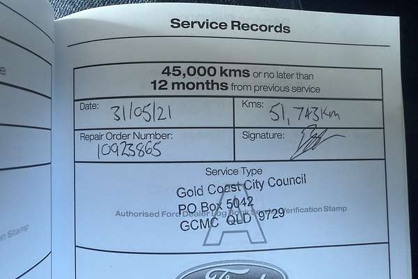 2017 Ford Ranger XL Hi-Rider PX MkII Rear Wheel Drive 2.2L