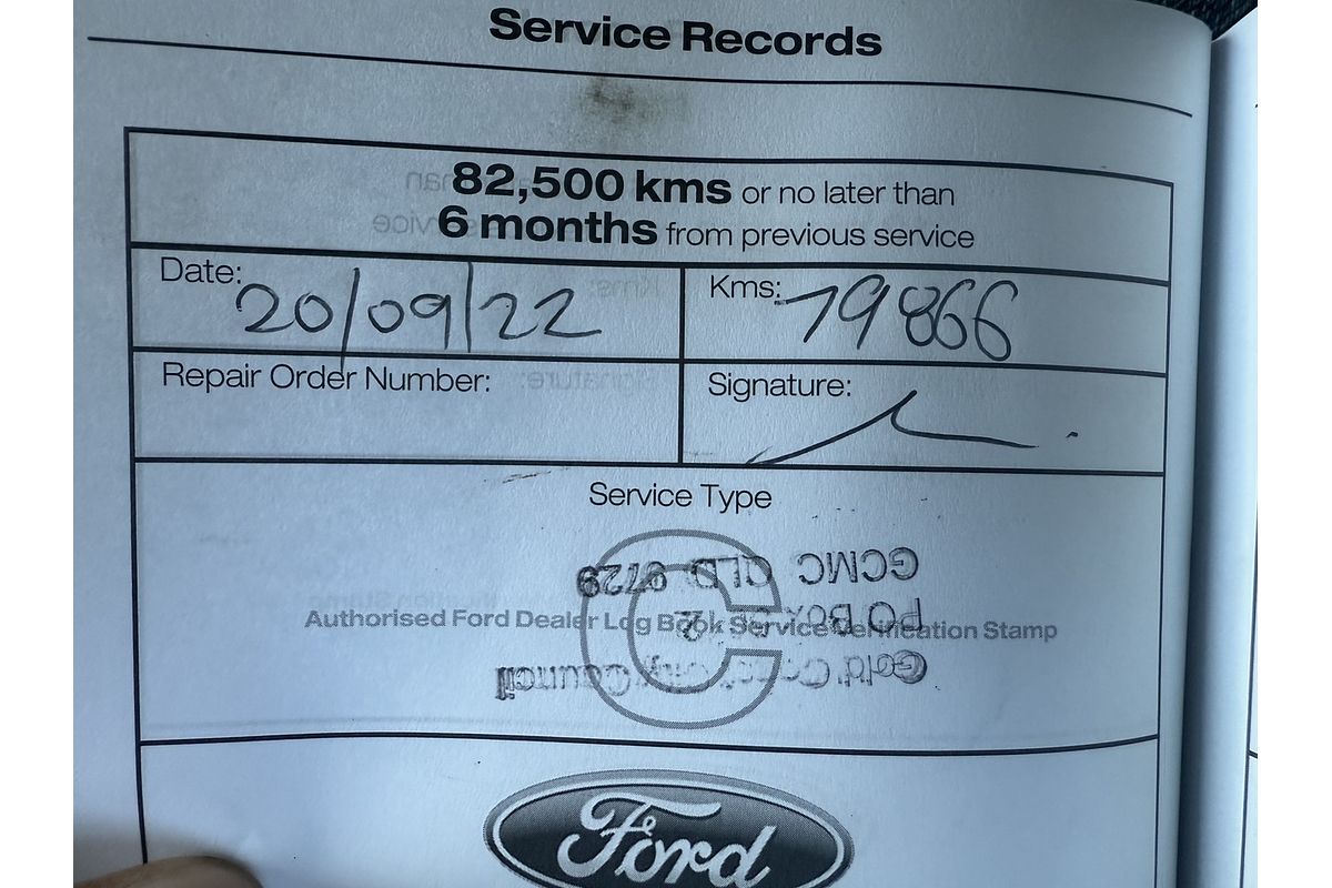 2017 Ford Ranger XL Hi-Rider PX MkII Rear Wheel Drive 2.2L