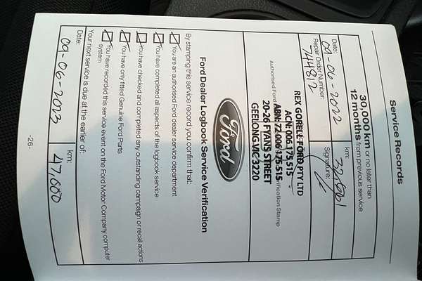2021 Ford Ranger XL Hi-Rider PX MkIII Rear Wheel Drive 2.2L